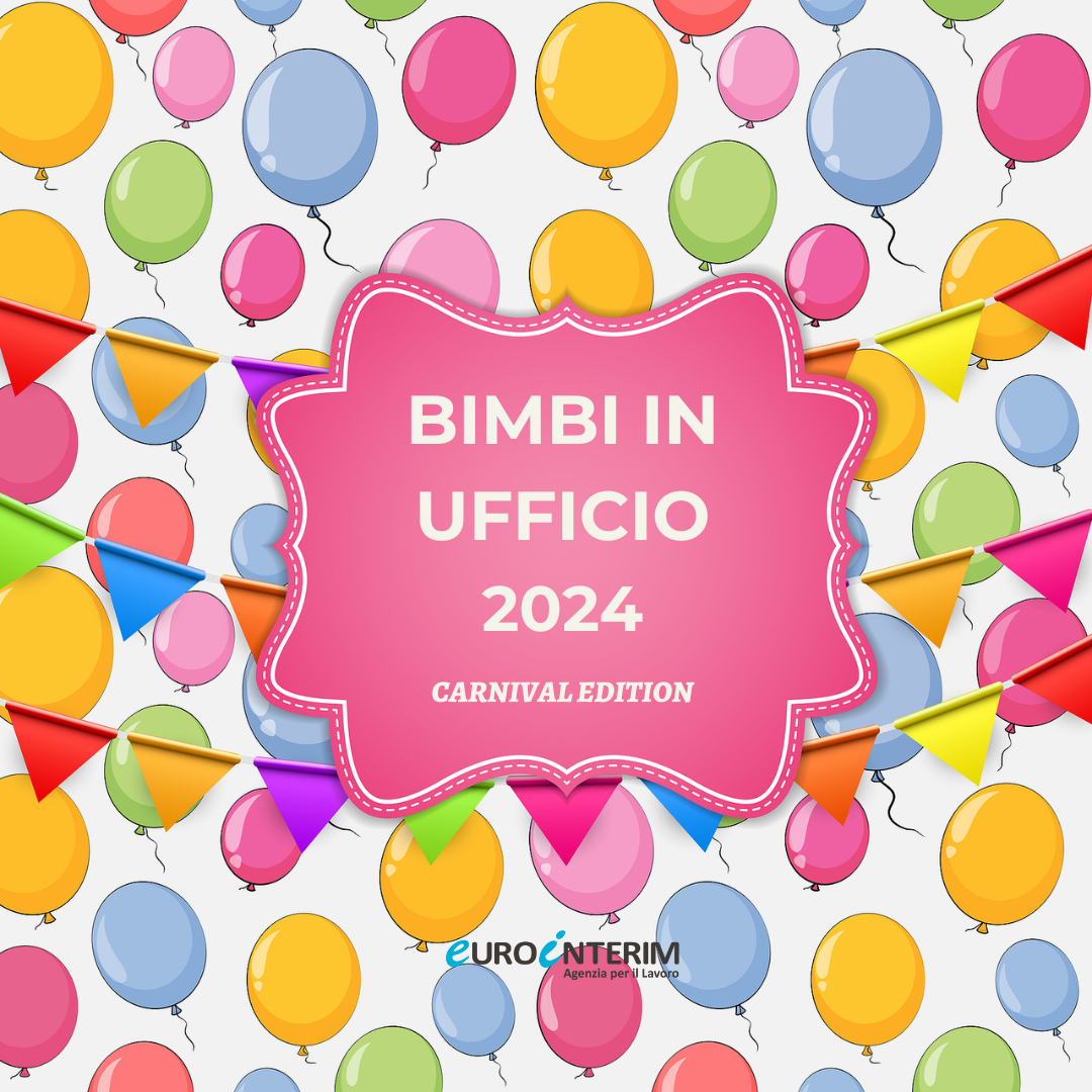 Bimbi in Ufficio a Carnevale